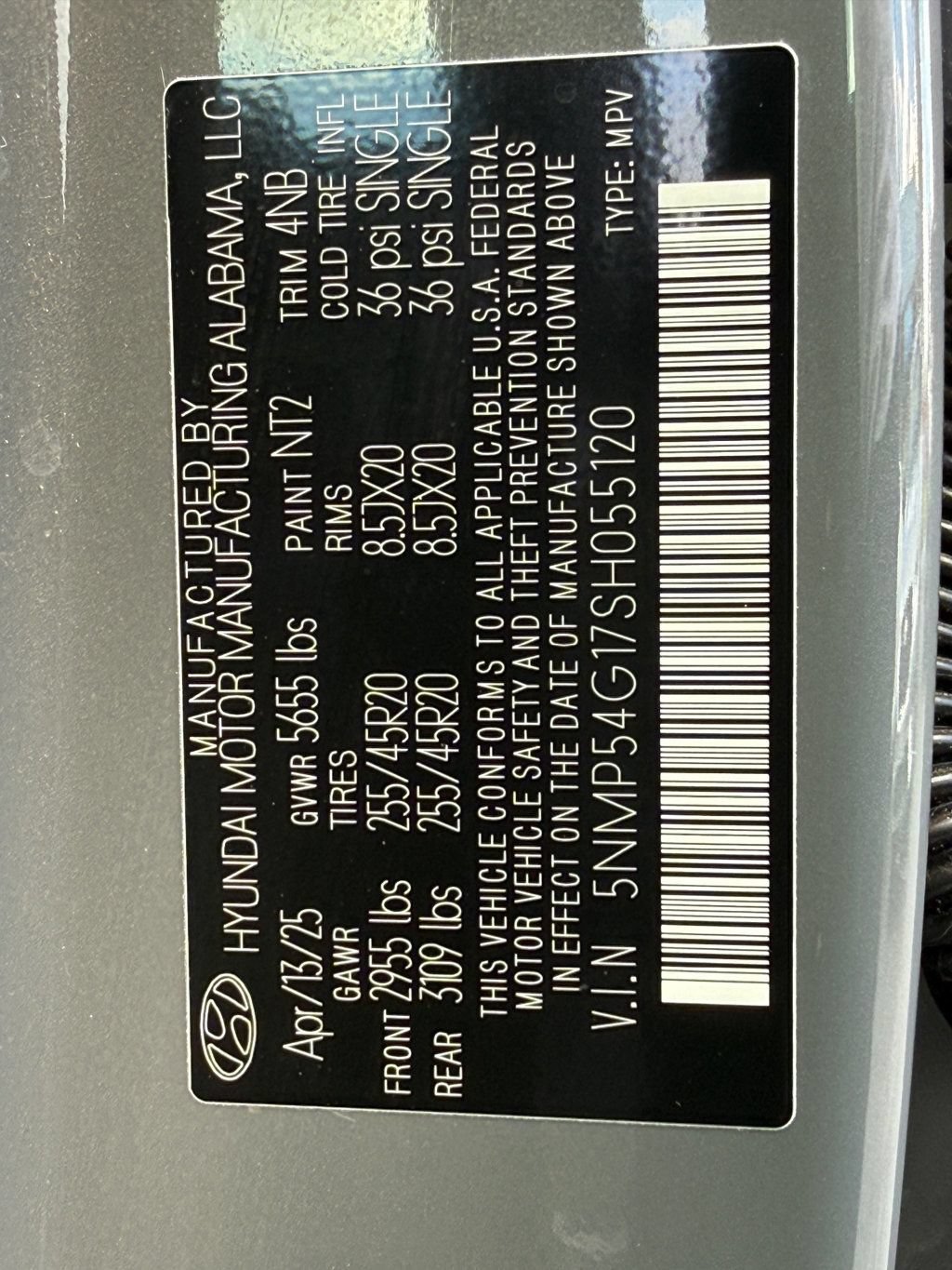 Used 2025 Hyundai Santa Fe Calligraphy FWD image 54