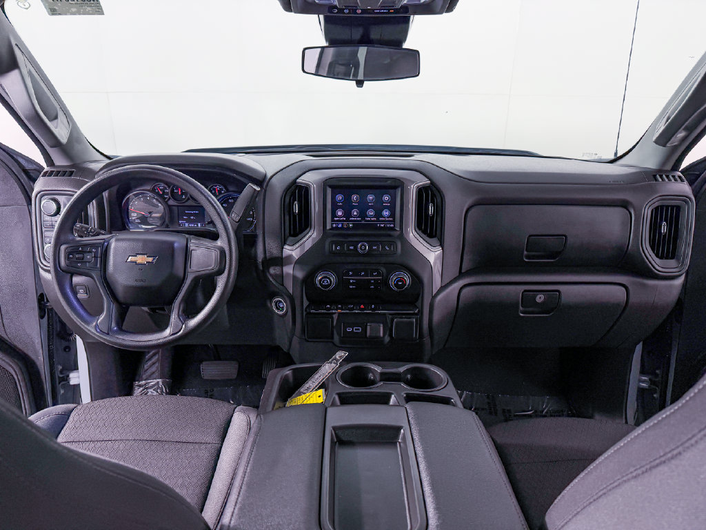 Used 2024 Chevrolet Silverado 1500 Custom w/ Turbomax Blackout Package AWD/4WD image 14