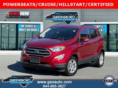 Used 2018 Ford EcoSport SE