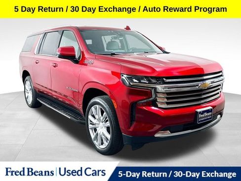 Used 2022 Chevrolet Suburban High Country w/ Max Trailering Package AWD/4WD image 1
