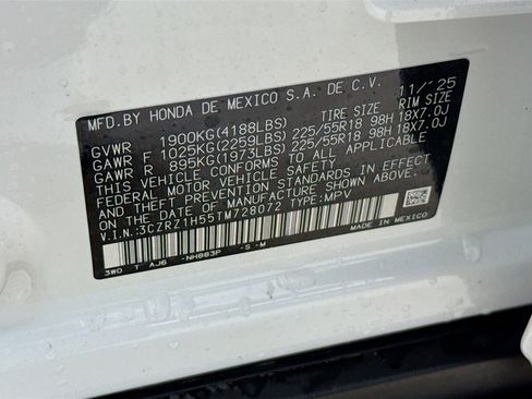 New 2026 Honda HR-V Sport image 37