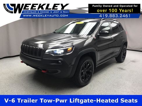 Used 2022 Jeep Cherokee Trailhawk w/ Premium Leather Package image 1