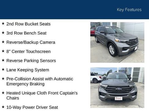 Certified 2024 Ford Explorer XLT RWD image 36