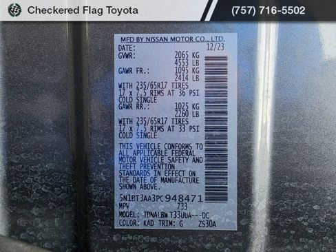 Used 2023 Nissan Rogue S FWD image 21