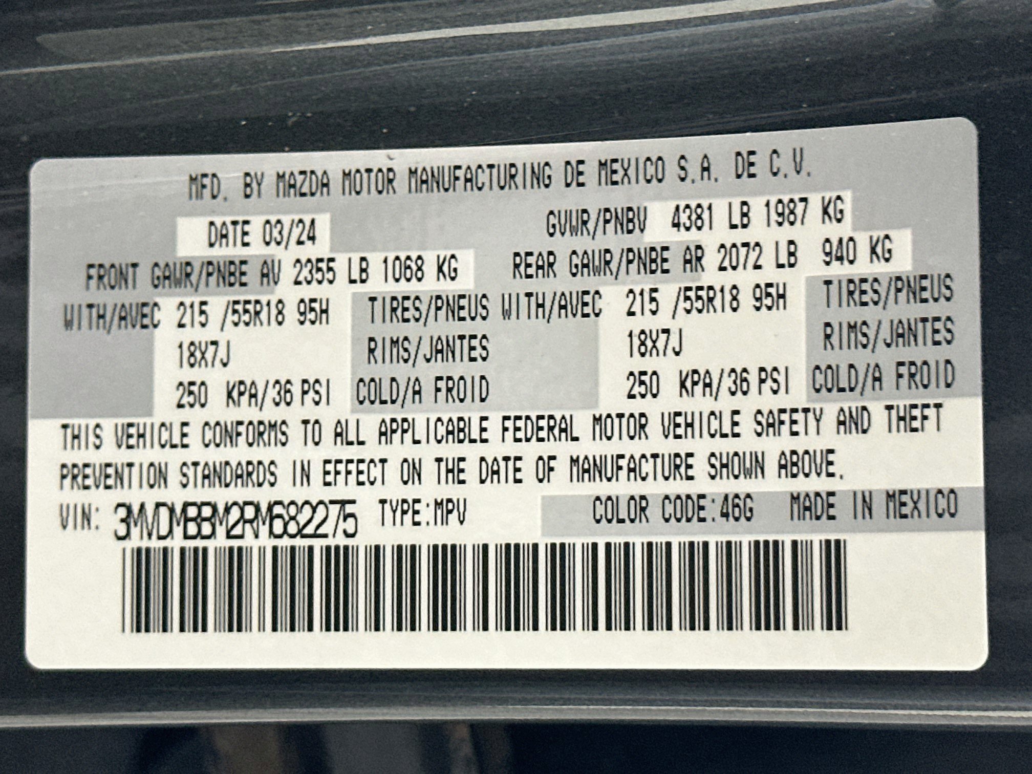 Used 2024 MAZDA CX-30 AWD 2.5 S w/ Select Sport Pkg image 12