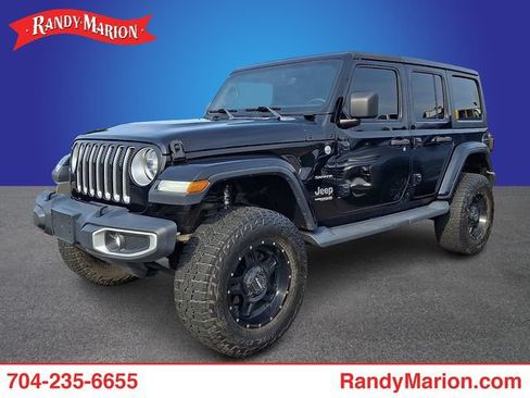 Used 2020 Jeep Wrangler Unlimited Sahara w/ Dual Top Group AWD/4WD image 1