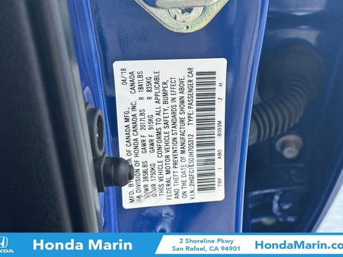 Used 2018 Honda Civic Si image 34