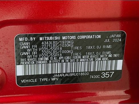 Used 2024 Mitsubishi Outlander Sport ES AWD/4WD image 32