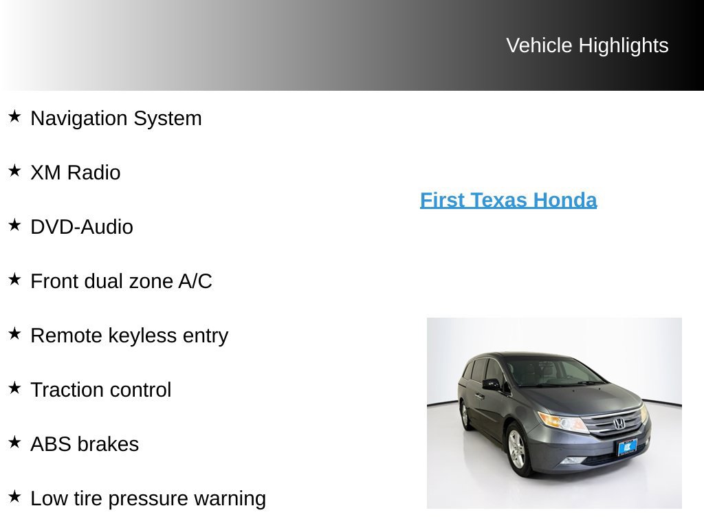 Used 2011 Honda Odyssey Touring image 9
