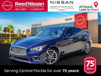 Used 2023 INFINITI Q50 Luxe w/ Cargo Package