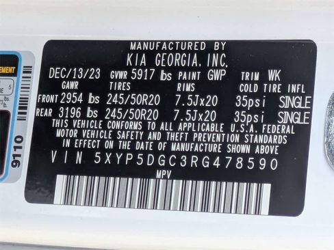 Used 2024 Kia Telluride SX Prestige w/ Towing Package image 53