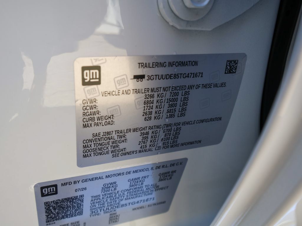 New 2026 GMC Sierra 1500 SLT w/ SLT Premium Plus Package AWD/4WD image 35