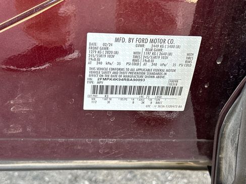 Used 2024 Ford Edge Titanium image 53