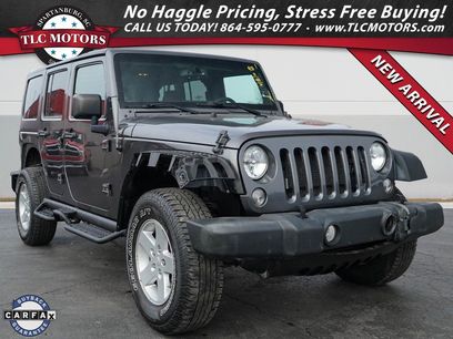 Used 2016 Jeep Wrangler Unlimited Sport w/ Quick Order Package 24S