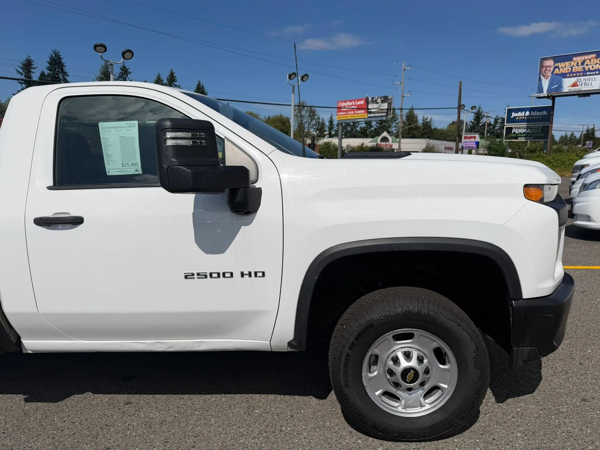 Used 2020 Chevrolet Silverado 2500 W/T w/ WT Convenience Package AWD/4WD image 4