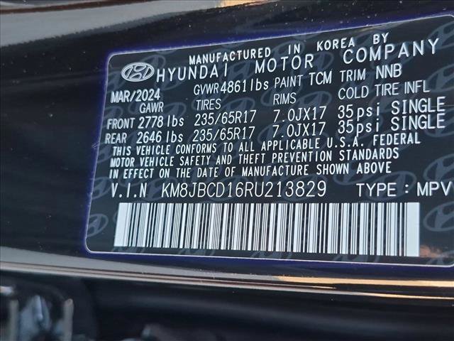 Used 2024 Hyundai Tucson Blue AWD/4WD image 24