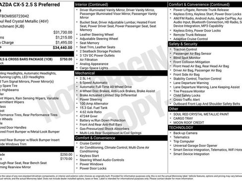 Certified 2025 MAZDA CX-5 AWD 2.5 S image 26