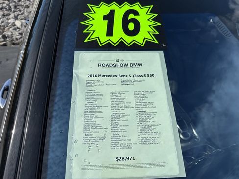Used 2016 Mercedes-Benz S 550 Sedan image 20