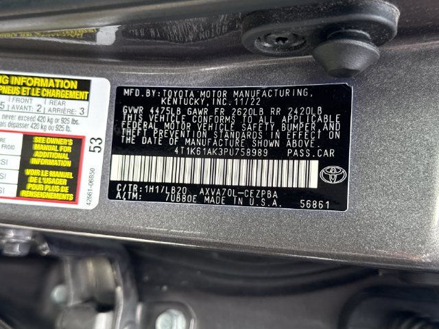 Used 2023 Toyota Camry XSE w/ Blackout Package (TMS) FWD image 22