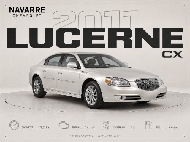 Used 2011 Buick Lucerne CX FWD image 1