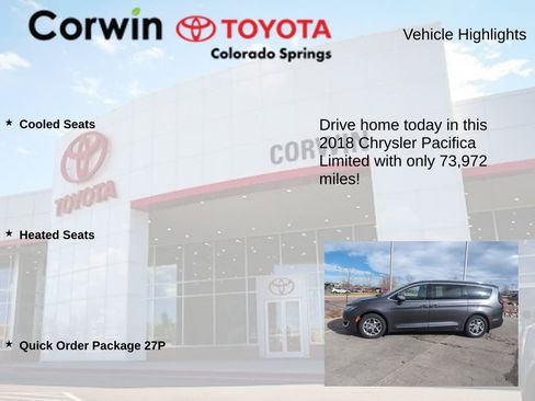 Used 2018 Chrysler Pacifica Limited image 6