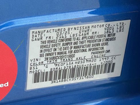 Used 2025 Nissan Sentra SV image 30