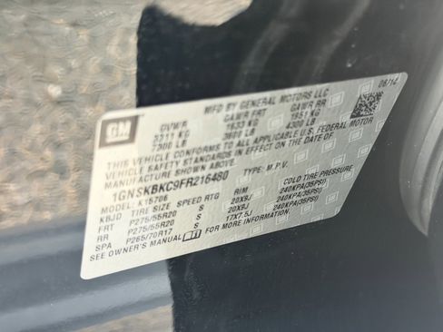 Used 2015 Chevrolet Tahoe LT w/ Max Trailering Package image 22