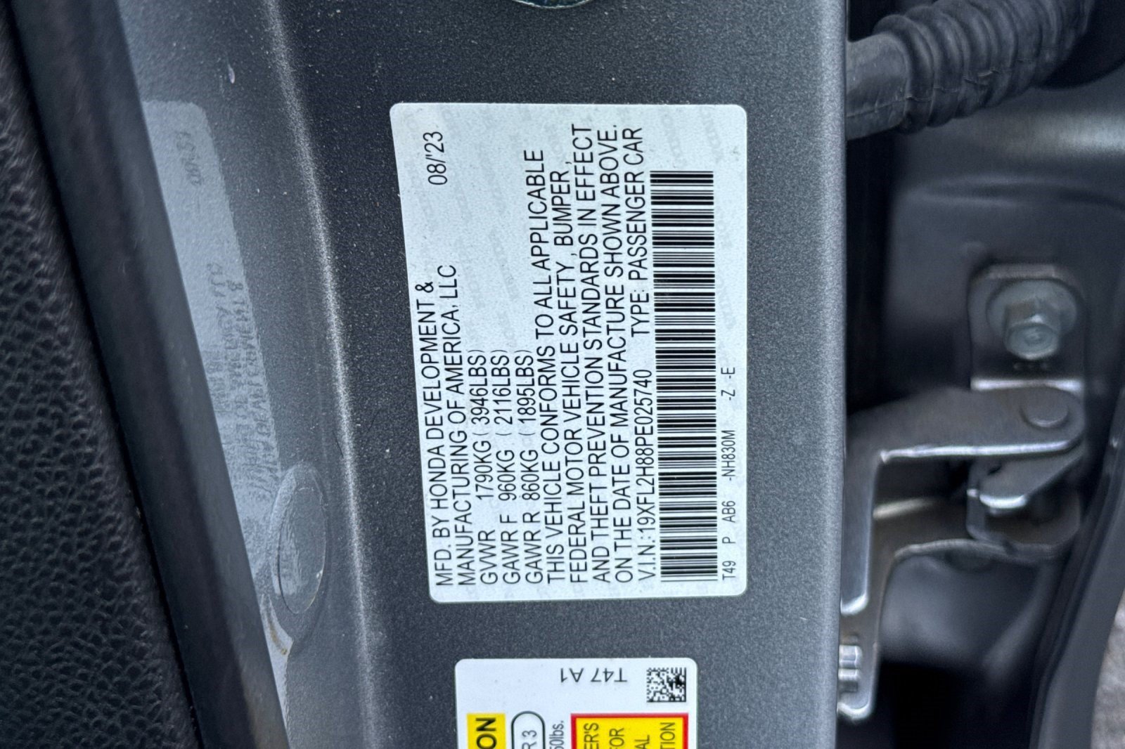 Used 2023 Honda Civic Sport image 26