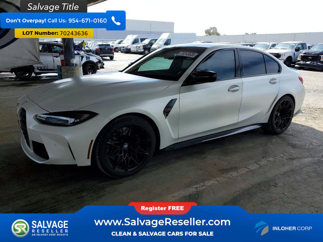 Used 2024 BMW M3 Competition w/ Executive Package AWD/4WD image 1