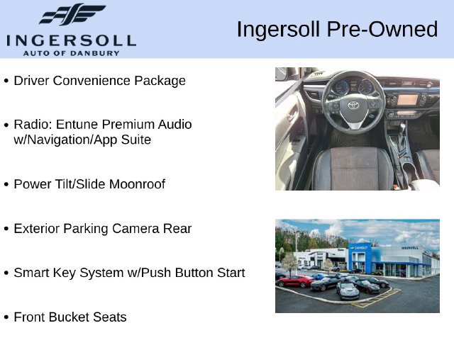 Used 2016 Toyota Corolla S w/ Driver Convenience Package FWD image 10