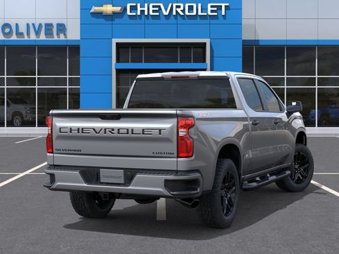New 2026 Chevrolet Silverado 1500 Custom w/ Turbomax Blackout Package AWD/4WD image 4