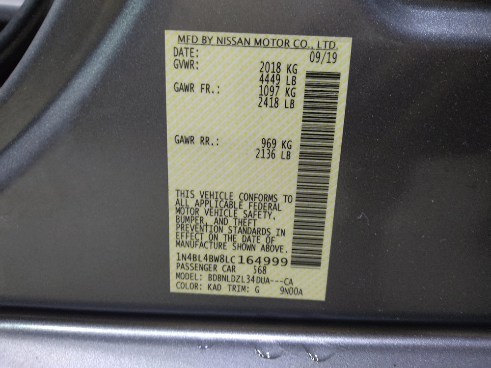 Used 2020 Nissan Altima 2.5 S AWD/4WD image 33