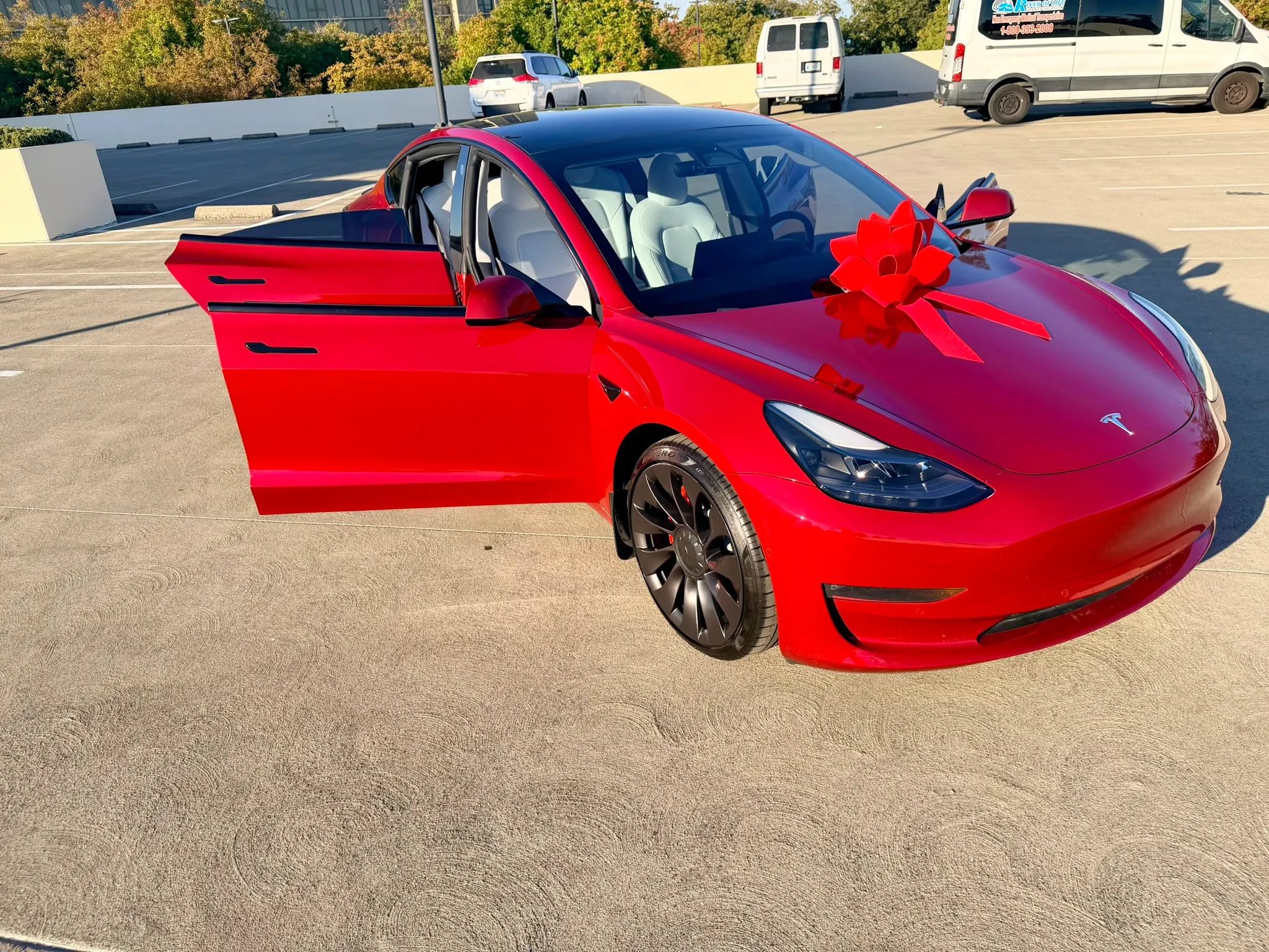 Used 2021 Tesla Model 3 Performance AWD/4WD image 32