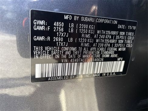 Used 2020 Subaru Outback Premium image 34