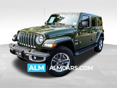 Used 2021 Jeep Wrangler Unlimited Sahara w/ Uconnect 4C Nav & Sound Group
