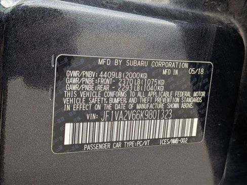 Used 2019 Subaru WRX STI Limited image 25