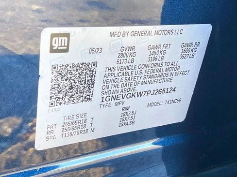 Certified 2023 Chevrolet Traverse LT image 25