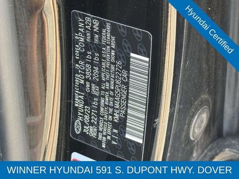 Certified 2023 Hyundai Elantra SEL w/ Preferred Accessory Package FWD image 12