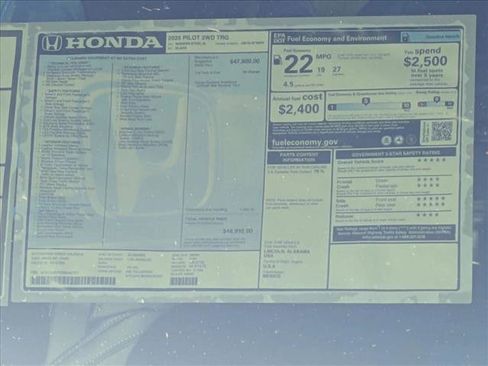 New 2025 Honda Pilot Touring image 18