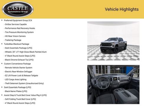 New 2026 Chevrolet Silverado 1500 Custom Trail Boss w/ Turbomax Blackout Package image 8