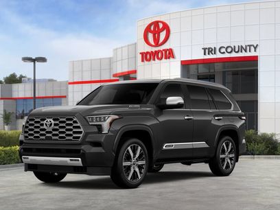 New 2026 Toyota Sequoia Capstone