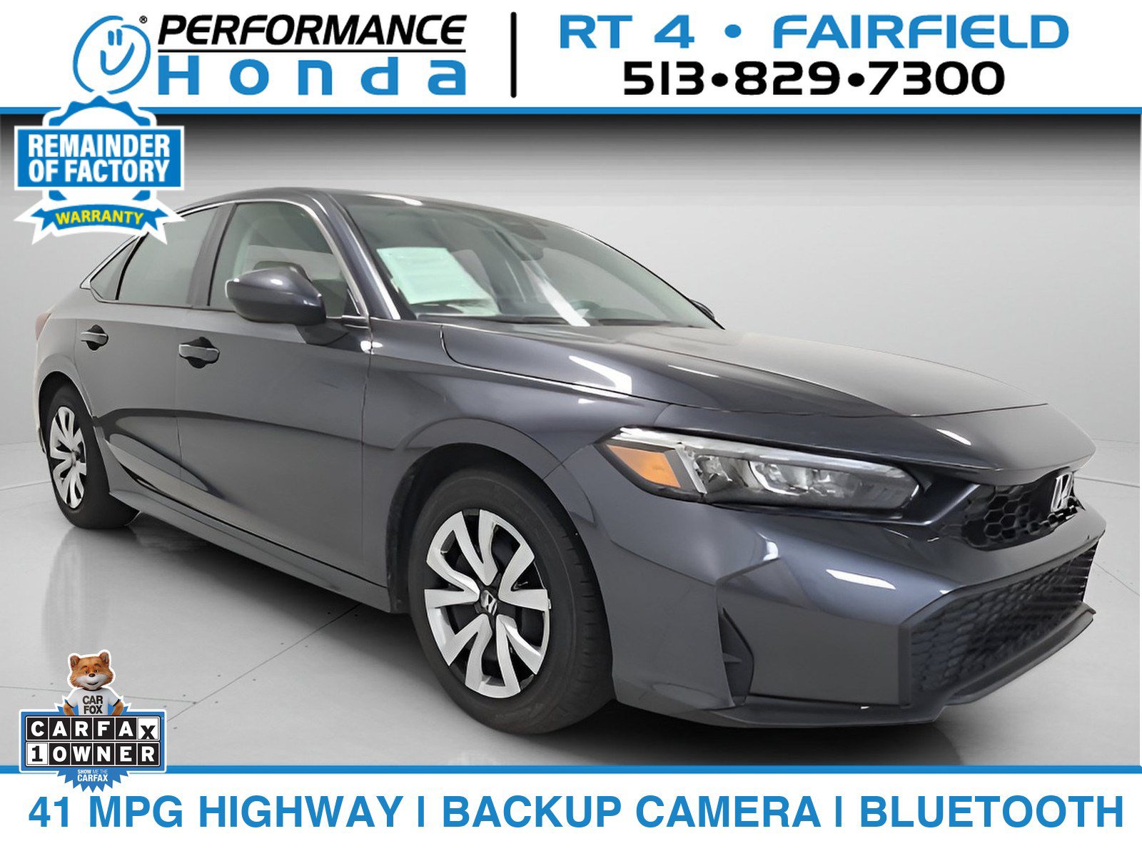 Used 2025 Honda Civic LX image 1