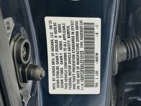Used 2020 Honda Civic LX image 12