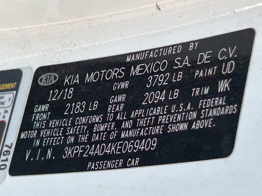 Used 2019 Kia Forte LXS FWD image 13