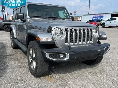Used 2019 Jeep Wrangler Unlimited Sahara w/ Safety Group AWD/4WD image 1