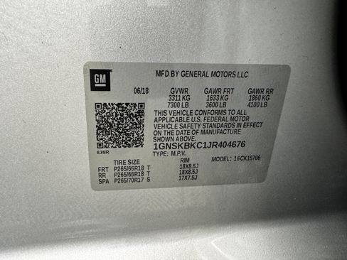 Used 2018 Chevrolet Tahoe LT AWD/4WD image 41