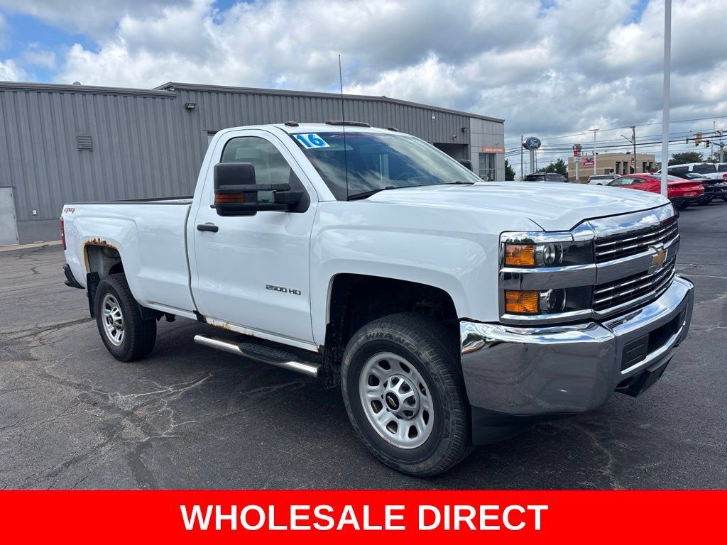 Used 2016 Chevrolet Silverado 2500 W/T w/ WT Convenience Package AWD/4WD image 7