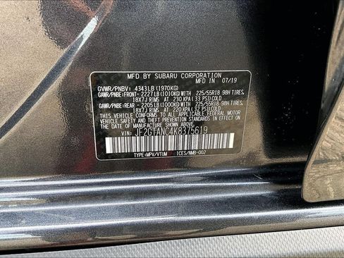 Used 2019 Subaru Crosstrek 2.0i Limited w/ Moonroof Package w/Navigation AWD/4WD image 35
