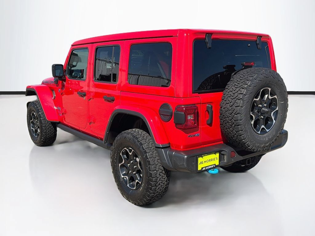 Used 2021 Jeep Wrangler Unlimited Rubicon 4xe w/ Cold Weather Group AWD/4WD image 7