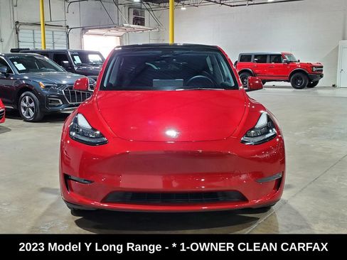 Used 2023 Tesla Model Y Long Range AWD/4WD image 2